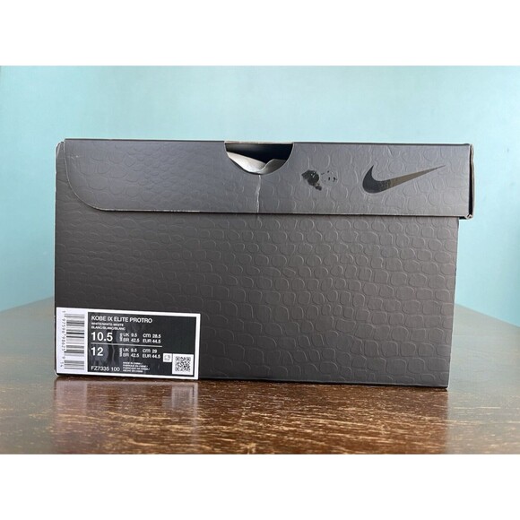 Nike Kobe 9 Elite Protro "Halo" White Basketball Shoes Men's Sz 10.5 FZ7335-100 - Picture 11 of 11